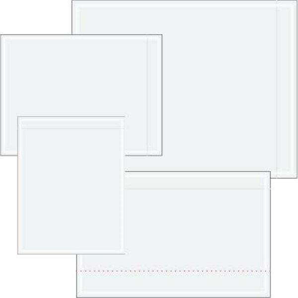 Box Partners Tape Logic  5 .5 x 4 .5 in. 2 Mil Poly Clear Face Document Envelopes PL522